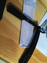 FnLune-afeitadora profesional para hombres y mujeres, herramienta para afeitar el vello púbico, axila, cuchillo de barbero para enviar la hoja plegable El estilista sostiene una navaja y envía una cuchilla para afeitar