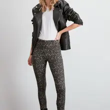 Trendyol трикотажные брюки с леопардовым принтом TWOAW20PL0572