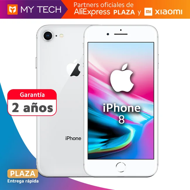 Smartphone Apple Iphone 8, shipping phone phone, ORIGINAL, old 2 warranty, 64GB, free from Spain, Aliexpress Square Smartphone Apple Iphone 8, shipping phone phone, ORIGINAL, old 2 warranty, 64GB, free from Spain, Aliexpress Square