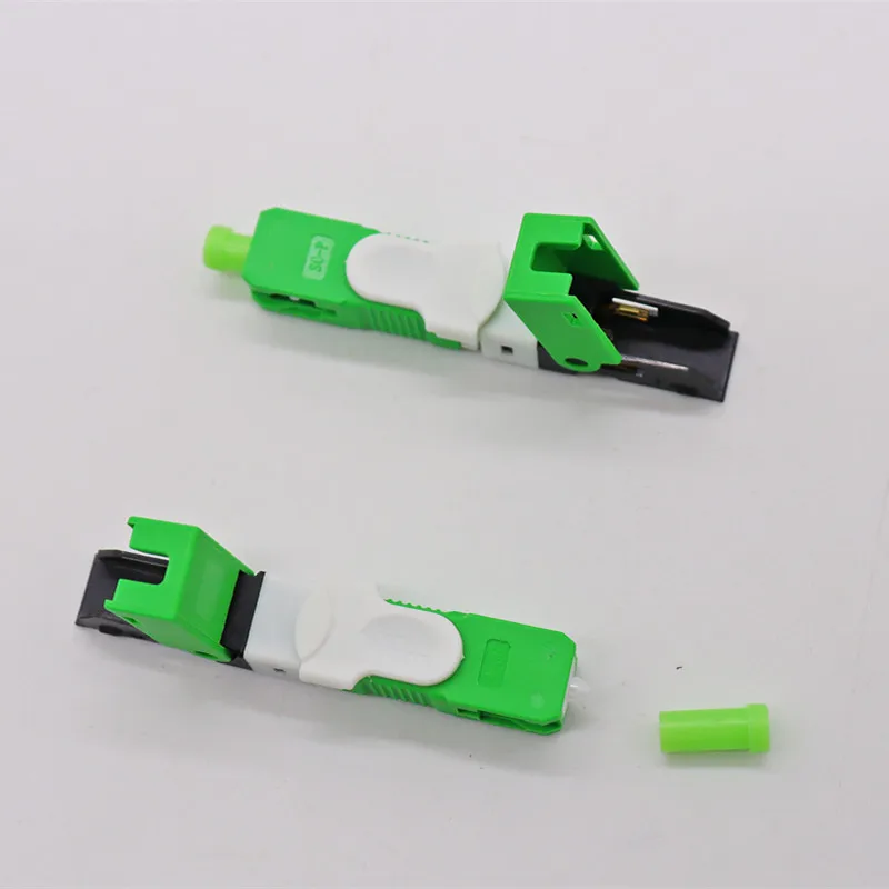 Yixton ESC250D SC APC Fast Connector FTTH fiber optic Field Connector SM High Quality free shipping