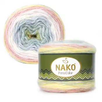 

Yarn Nako Peru color, 4 pieces per pack