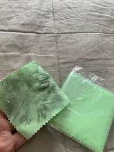 Paño de limpieza de Color plata de ley 8x8cm, paño de pulido, limpieza suave, doradas y plateadas paño de limpieza de joyas, 10 Uds., 50 Uds.