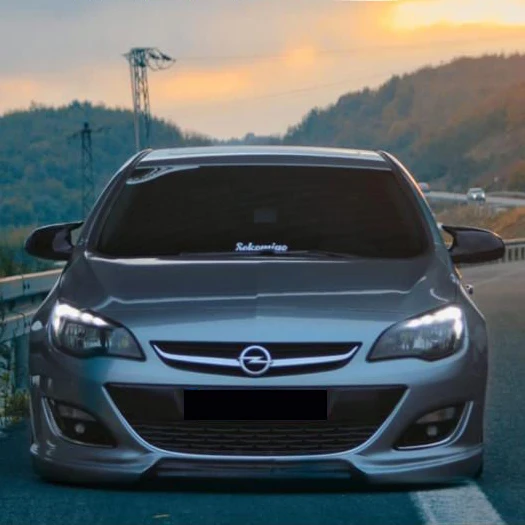 Зеркальная крышка Летучая мышь чехол для Opel Astra J черное фортепиано 2 шт. левый и