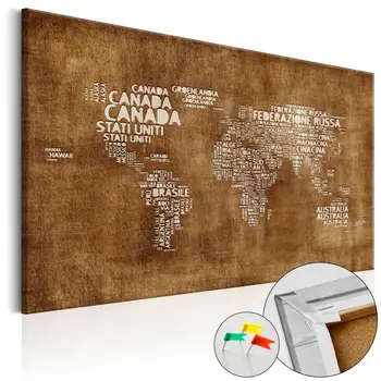 

Pictures of Cork-The Lost Map (IT) [Cork Map] - 90x60 cm