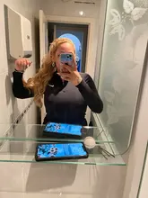 Coleta ondulada de cuerpo largo vigoroso para mujer, extensión de cabello sintético, Clip en peluca, cabello falso negro