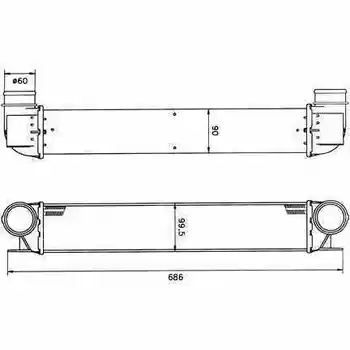 

17512247359 INTERCOOLER BMW 7 SERIES (E38)