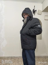 Los hombres de invierno de 2020 nuevo Casual largo grueso con capucha de lana con capucha Parkas a prueba de agua chaqueta de abrigo de los hombres prendas de vestir de moda bolsillos Parka chaqueta 46-58