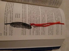 Marcapáginas de Metal Retro de mariposa, bolsa de regalo de pájaro negro, papelería coreana, mosaico elegante, 1 ud.