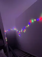 Led-String-Lights Garland Photo-Clip Battery-Operated Christmas-Decoration Holiday Wedding