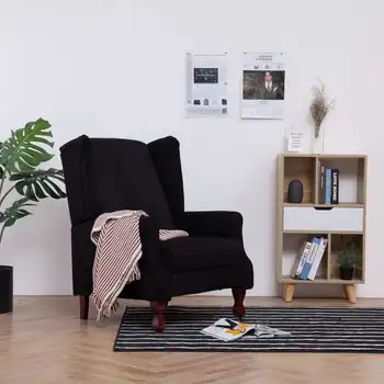 

Black fabric chair recliner chairs