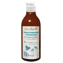 Бальзам-кондиционер "Биоламинация" от секущихся волос Green Mama с морскими водорослями 400 мл