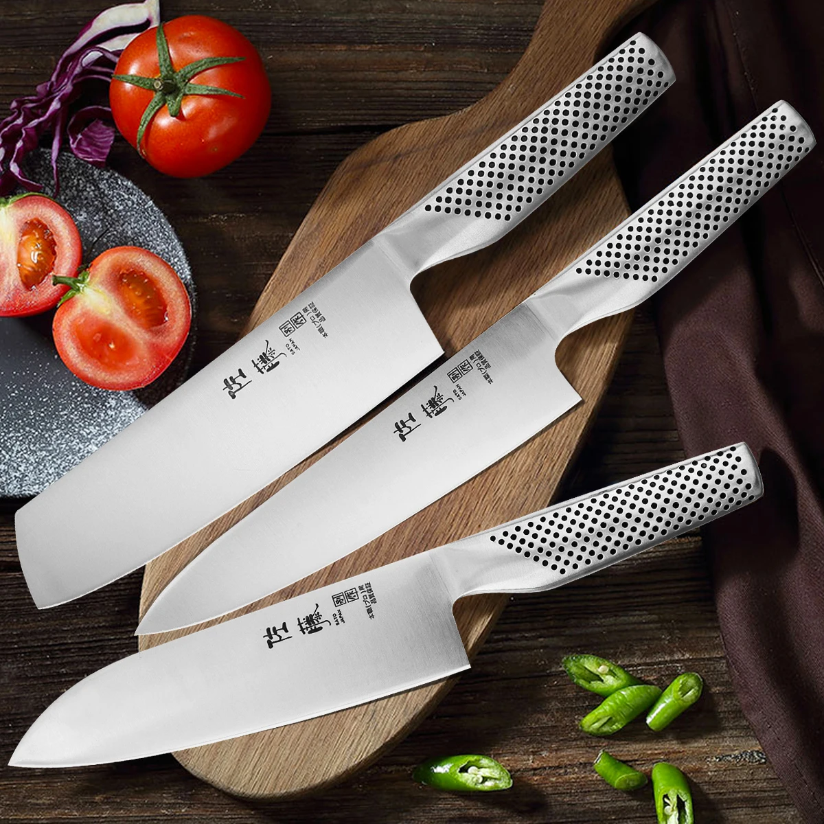 Sharp Knife Set Fish Filleting Chef Knives Salmon Sushi Kitchen Knife Raw Cooking Tools