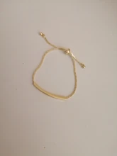 Kpop-pulsera de cadena de Color dorado para mujer, pulsera de acero inoxidable ajustable, joyería de amistad