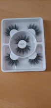 100% de visón pestañas postizas pestañas entrelazadas Natural pestañas falsas longitud 25mm maquillaje 3D extensión de pestañas de visón pestañas belleza