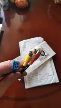 1 Uds para tipo RCA para coche adaptador VTR Cable para Toyota 6 Pin azul Puerto AV conector para NSZT-W62G NSCT-D62D(N161) gran oferta