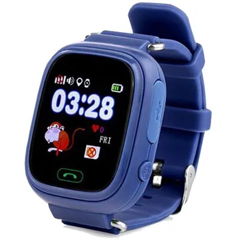 

Smart watch with child locator leotec kids way navy blue-lcd touch screen-gps-microsim-button