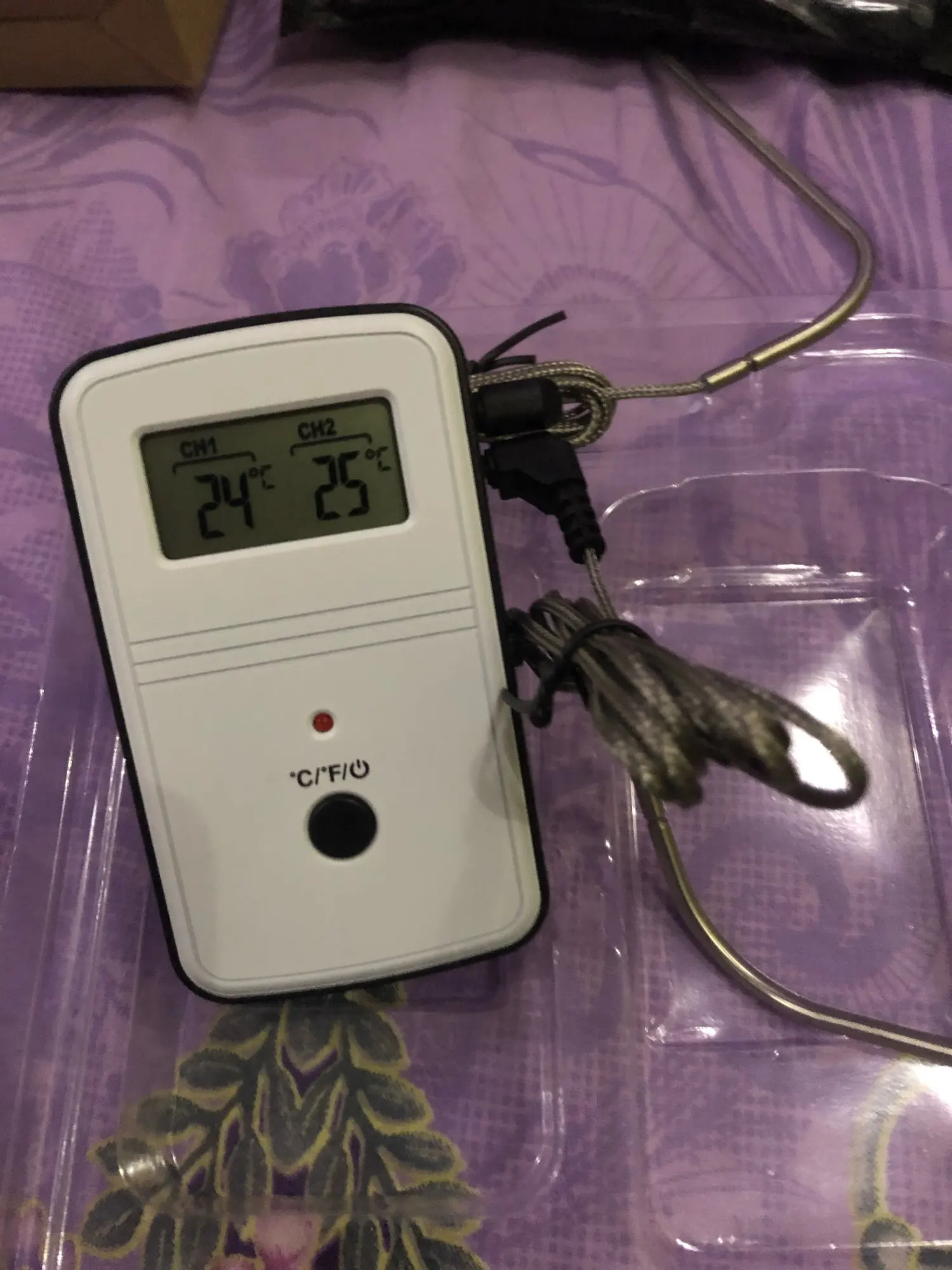 Wireless Kitchen Oven Food Digital BBQ Thermometer photo review