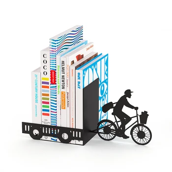 

Balvi Holds books Postman Color black Decorative Metal