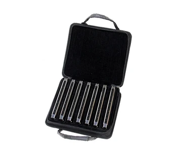 

Sw24h-bk7t set of 7 harmonica tremolo, Swan