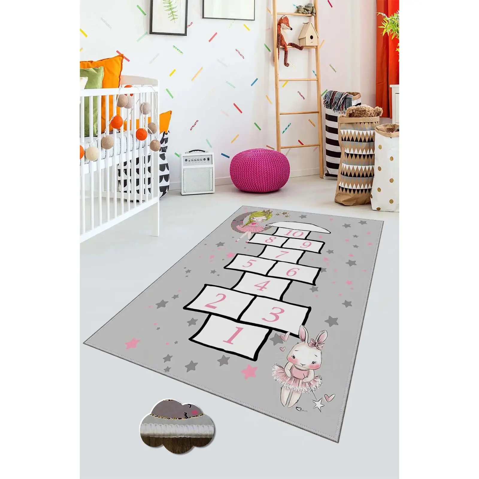 Забавный игровой коврик Hopscotch с татами Tateme украшение для спальни Декор