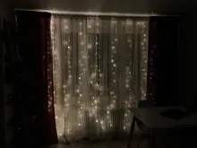 3MX3M LED Curtain Garland on The Window USB String Lights Fairy Festoon Remote Control