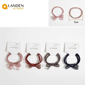 

8 unid/set Rope hAIR Multi-layer Ball with RUBBER BAND simplicity Korean women good header hair accessories