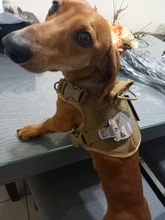 Dog-Harness Loop Dog-Molle-Vest Working Tactical with 2-Metal Buckle Hook Clip Handle