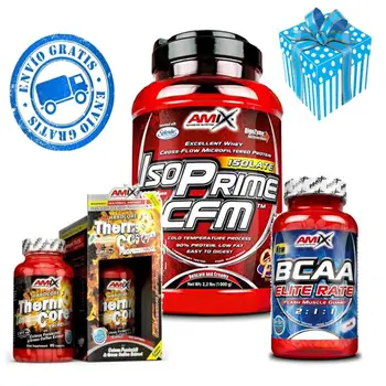

Heiht ISOPRIME CFM 1KG + THERMOCORE 90 CAPS + mixer BCAA'S ELITE RATE 120 CAPS + Gift