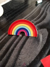 Love is Love Rainbow Enamel Pins Custom GLBT Flag Brooches Bag Clothes Lapel Pin Partner