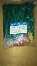 Cable-Organizer Wire-Strap Zip-Ties Ties-Color Self-Locking-Cable Velcro Plastic Nylon