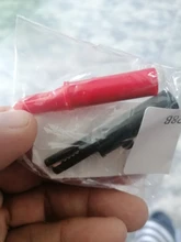 2Pcs/Lot Push Button Type Full Protective Alligator Clip For Professional Multimeter
