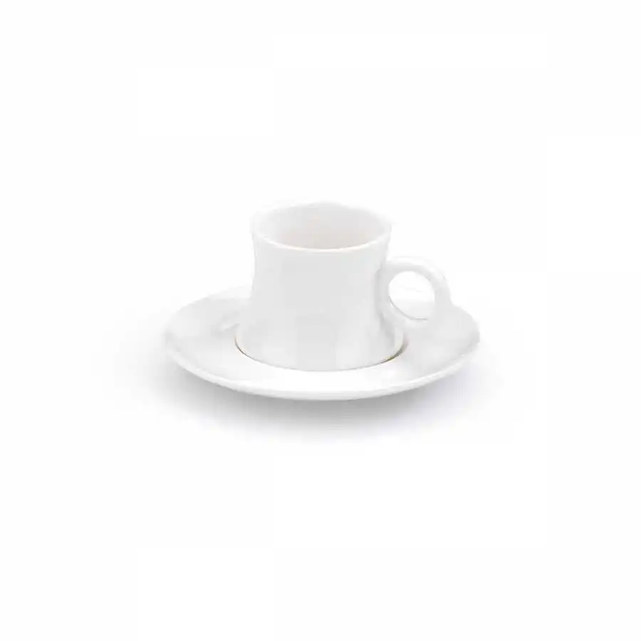 Korkmaz özgürlük 6 beyaz kahve fincan seti A8645 - AliExpress