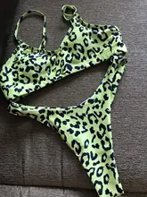 Bikini con push-up para mujer, moda de baño de piel de serpiente, bañador de leopardo para mujer, ropa de baño para mujer, ropa de playa
