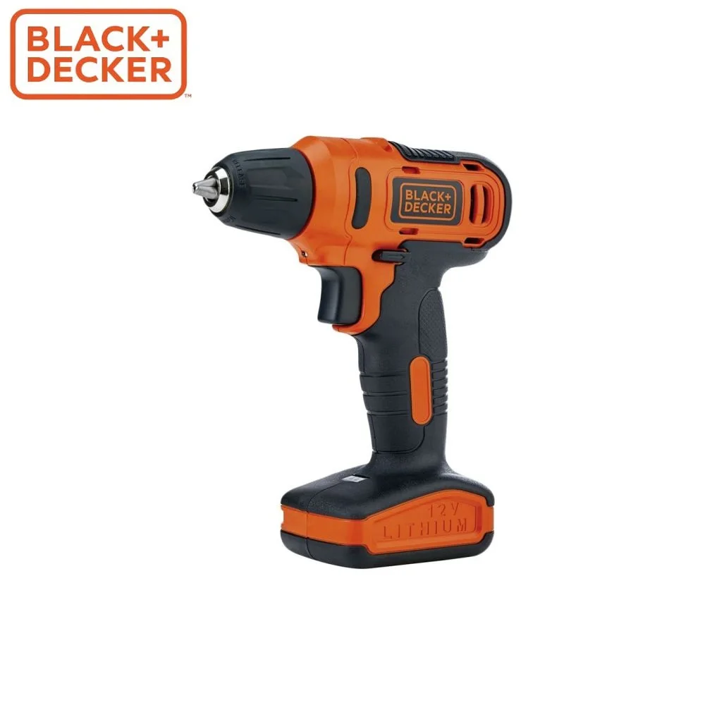 Аккумуляторная дрель Black+Decker LD12SP-RU 12В Li-Ion 1.5Ач ЗУ | Инструменты