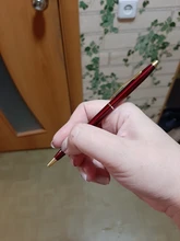 De lujo de alta calidad giro diseño de onda tinta de dibujo de METAL bolígrafo, papelería de oficina de la escuela suministros nuevos