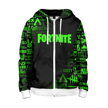 

Children's sweatshirt 3D with zipper Fortnite new season