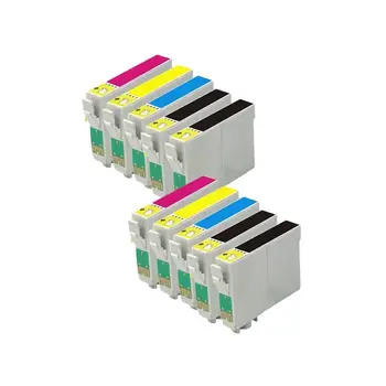 

10 compatible ink cartridges for Epson T1291-T1292-T1293-T1294