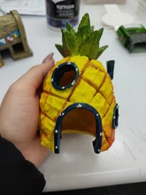Decoration Aquarium Fish-Tank for Pineapple Landscape Vivid Cute