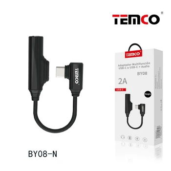 

Multifunction adapter USB-C to USB-C + Audio for mobile and computer