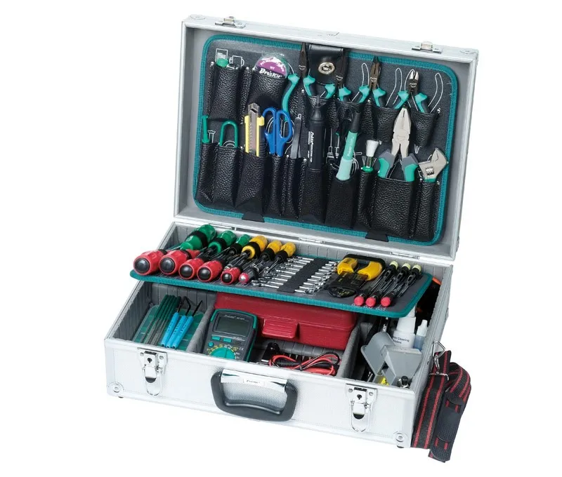 Maletin de herramientas 75 ideal para Técnicos de Reparción de ordenadores, etc. Proskit - AliExpress Herramientas