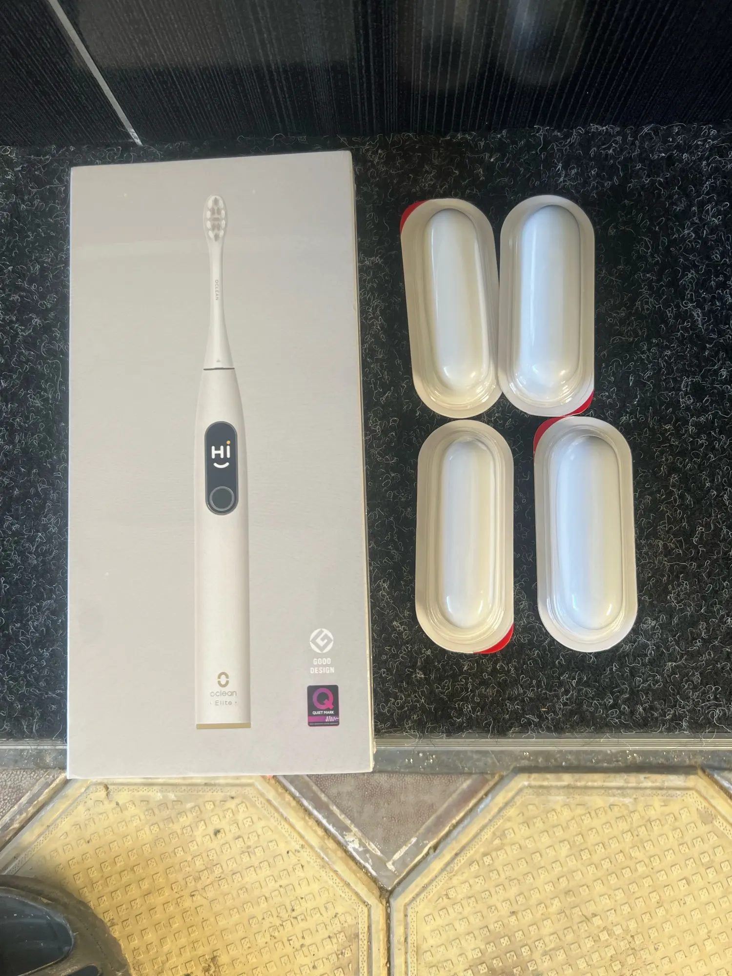 Oclean X Pro Elite Sonic Electric Smart Toothbrush IPX7 Quiet Mark Fast photo review
