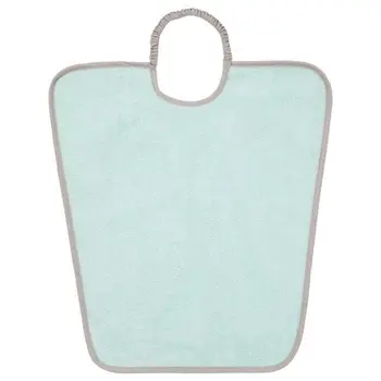 

BABYCALIN Set of 3 bibs Kindergarten My name is-Aqua blue, yellow and gray-35x38 cm
