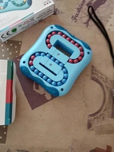 Cubo giratorio de inteligencia mágica para niños, juguete educativo con giroscopio para dedos