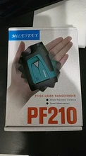 Mileseey-telémetro láser para Golf, Mini telémetro deportivo, medidor de distancia, para caza, PF210, 600M Yd