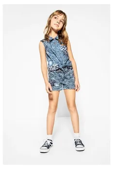 

Brand: Uneven- Genre: Girl Category: Pantalones-Cort…Color: blue, Size: 3_4