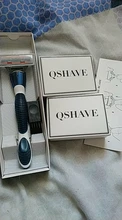 QShave Brand Blue Shaving Razor with Blade Shaver for Men X3 Blade
