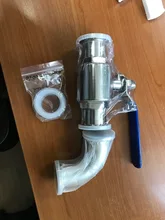 Tri Clamp Elbow Stainless Steel 304  90 Degree DN15 to DN100 Homebrew Pipe Fitting