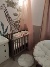 Habitación de bebé Mosquito Net colgando cama de niños tienda bebé cama dosel de cuna de cortinas de dormitorio Casa de juego tienda para decoración de la habitación de los niños