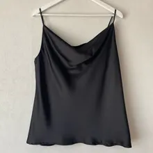 Falda de verano para mujer, conjunto de 2 piezas de faldas de cintura alta, color verde, liso, satinado, color púrpura, 2021