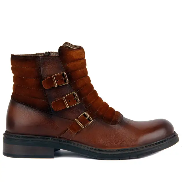 leather boots for men online